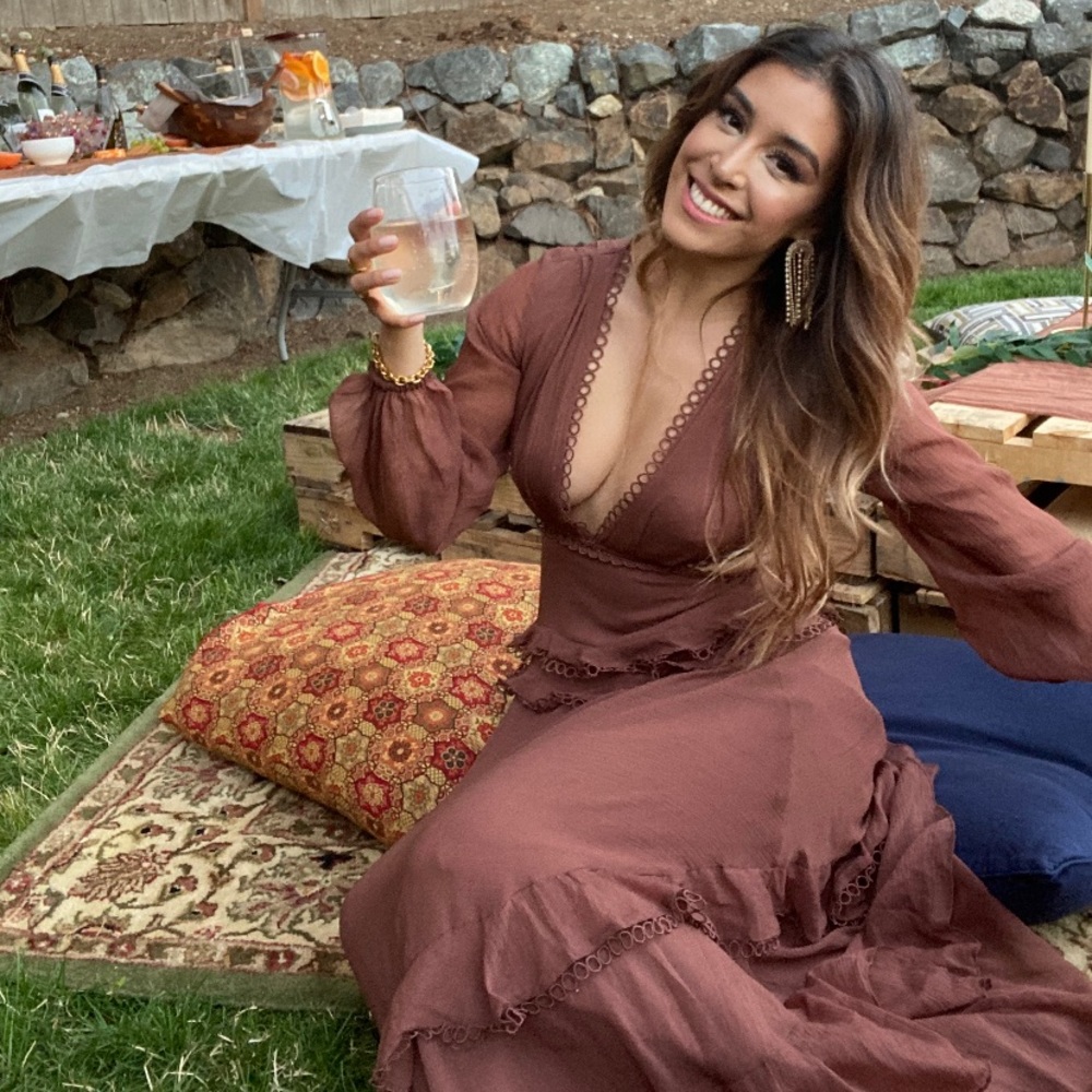 Brown Maxi dress